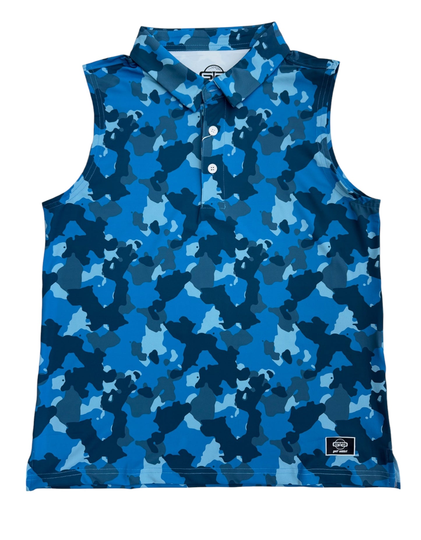 Blue Camo Sleeveless