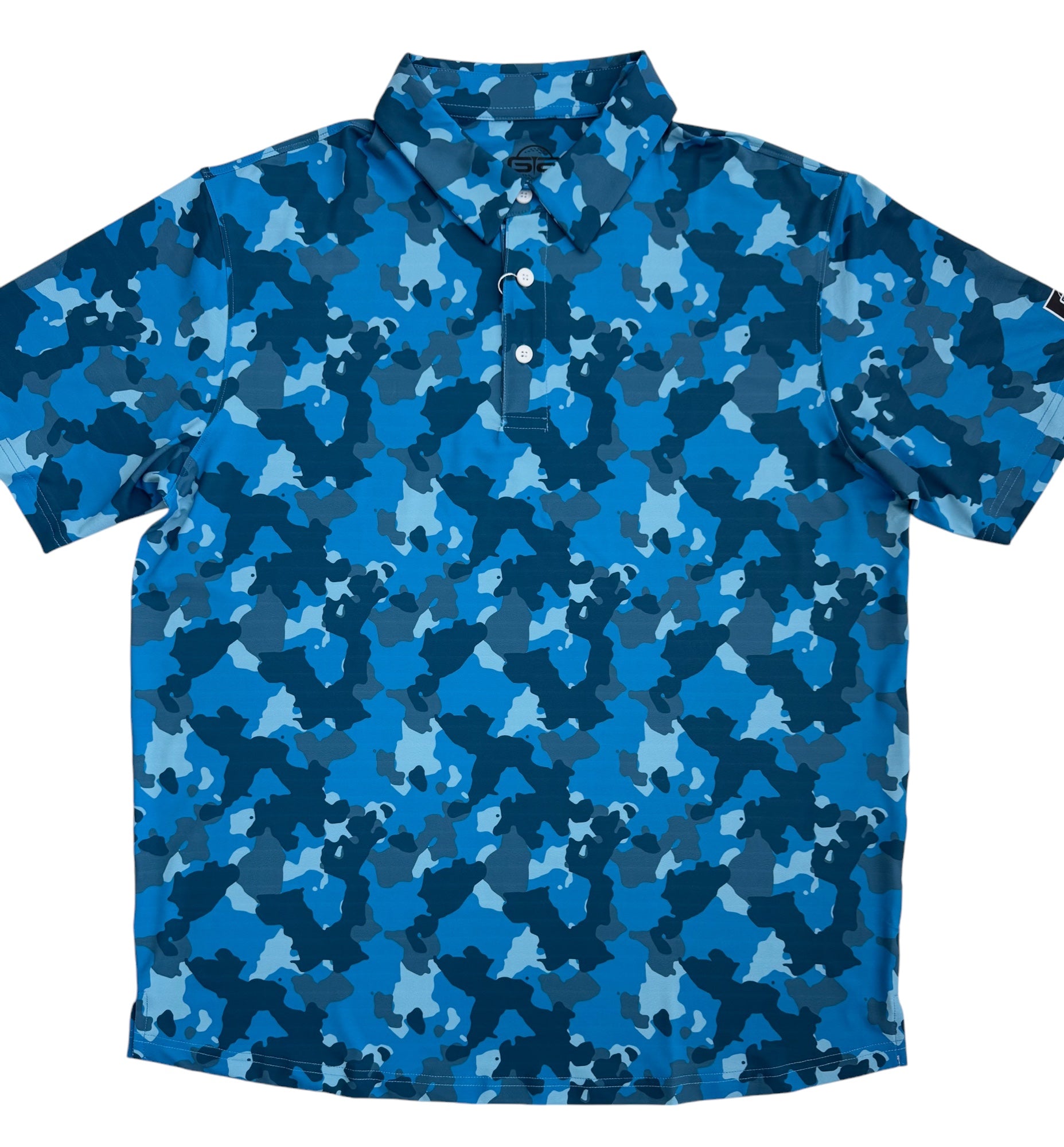 Blue Camo- Men's 3XL