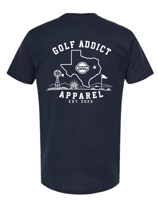 Golf Addict State Collection T-Shirt