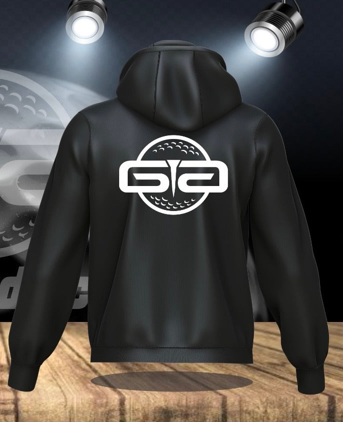 Golf Addict Black Hoodie